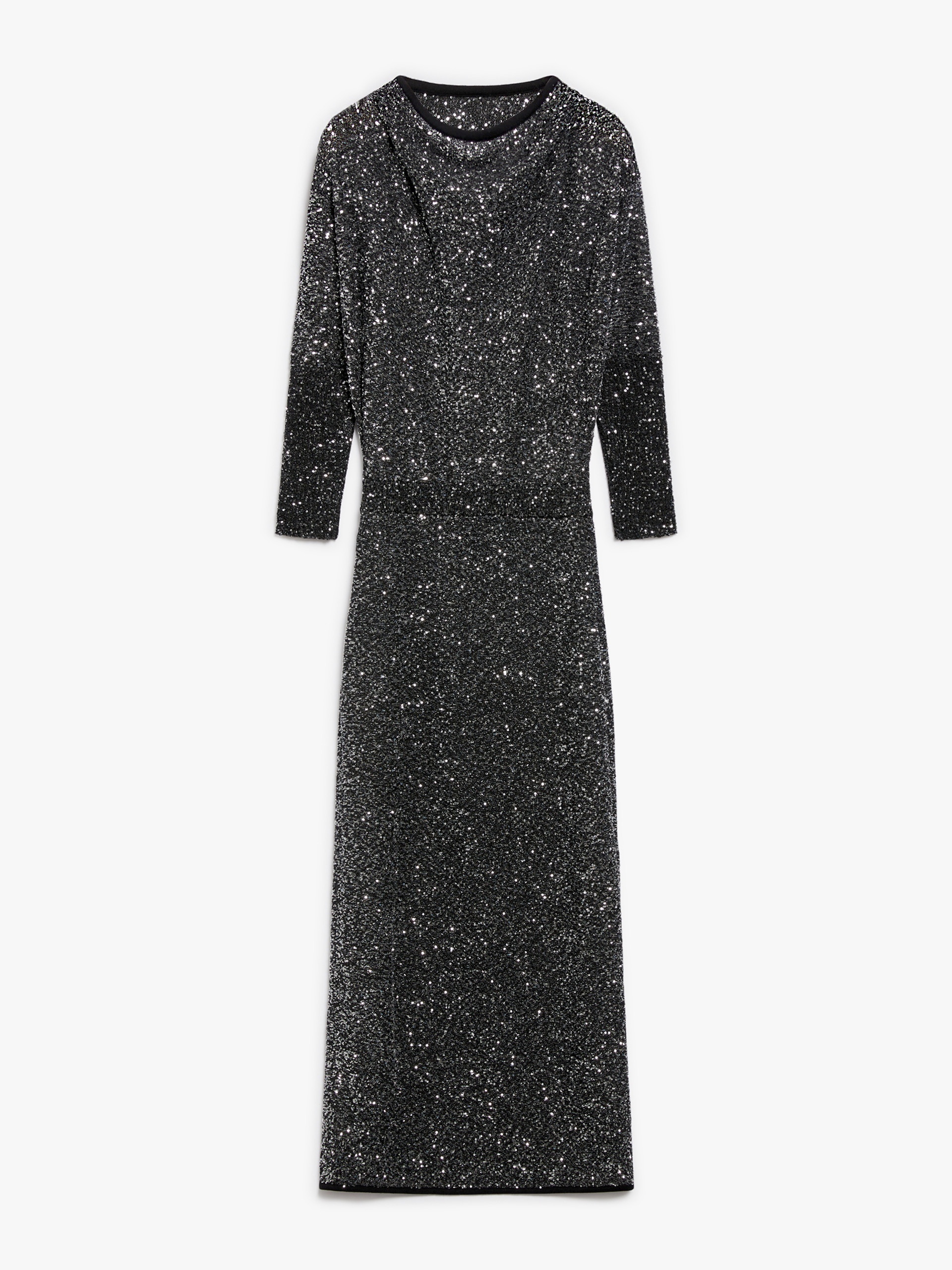 OPZIONE Viscose-yarn sequin dress - 1