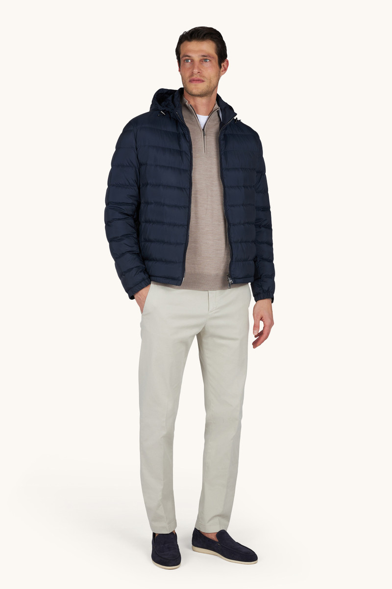Paul & Shark TECHNICAL ULTRALIGHT DOWN JACKET WITH ALCANTARA® DETAILS outlook
