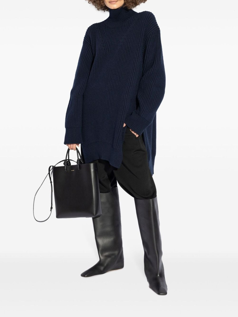 Jil Sander chunky-ribbed wool jumper outlook