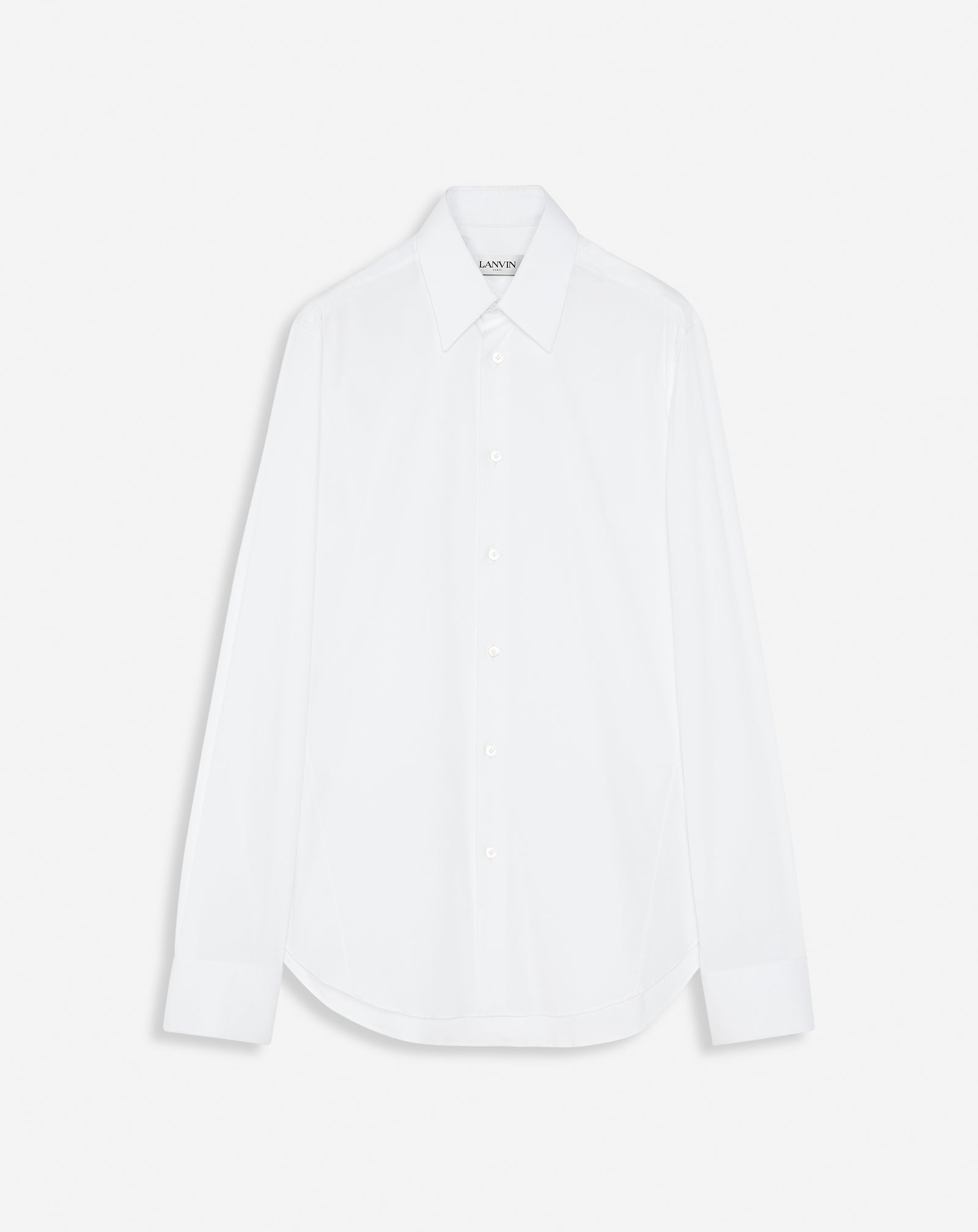 SLIM FIT STRETCH POPLIN SHIRT - 1