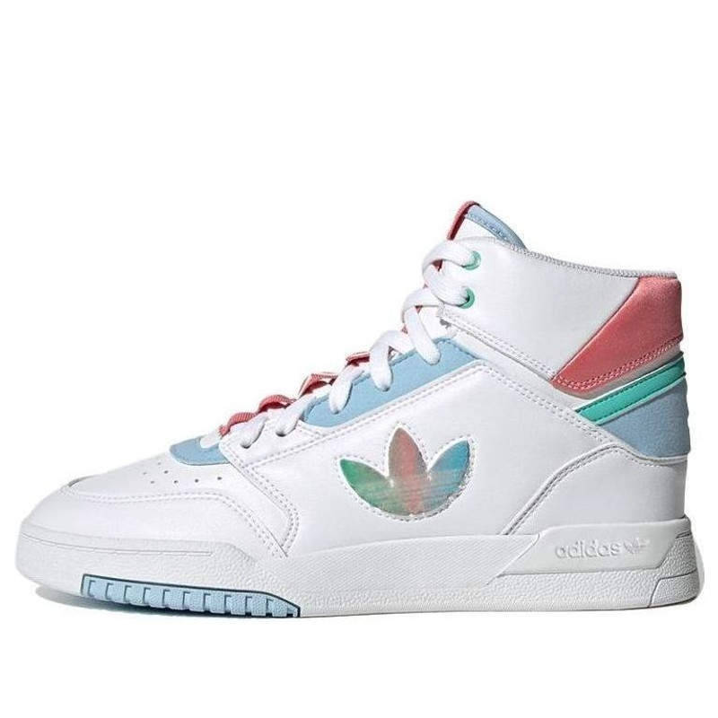 (WMNS) adidas originals Drop Step XLT Shoes White/Blue/Pink GZ2795 - 1