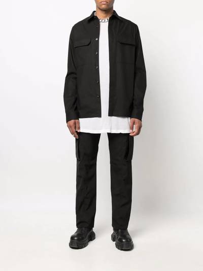 Rick Owens Work cotton shirt outlook