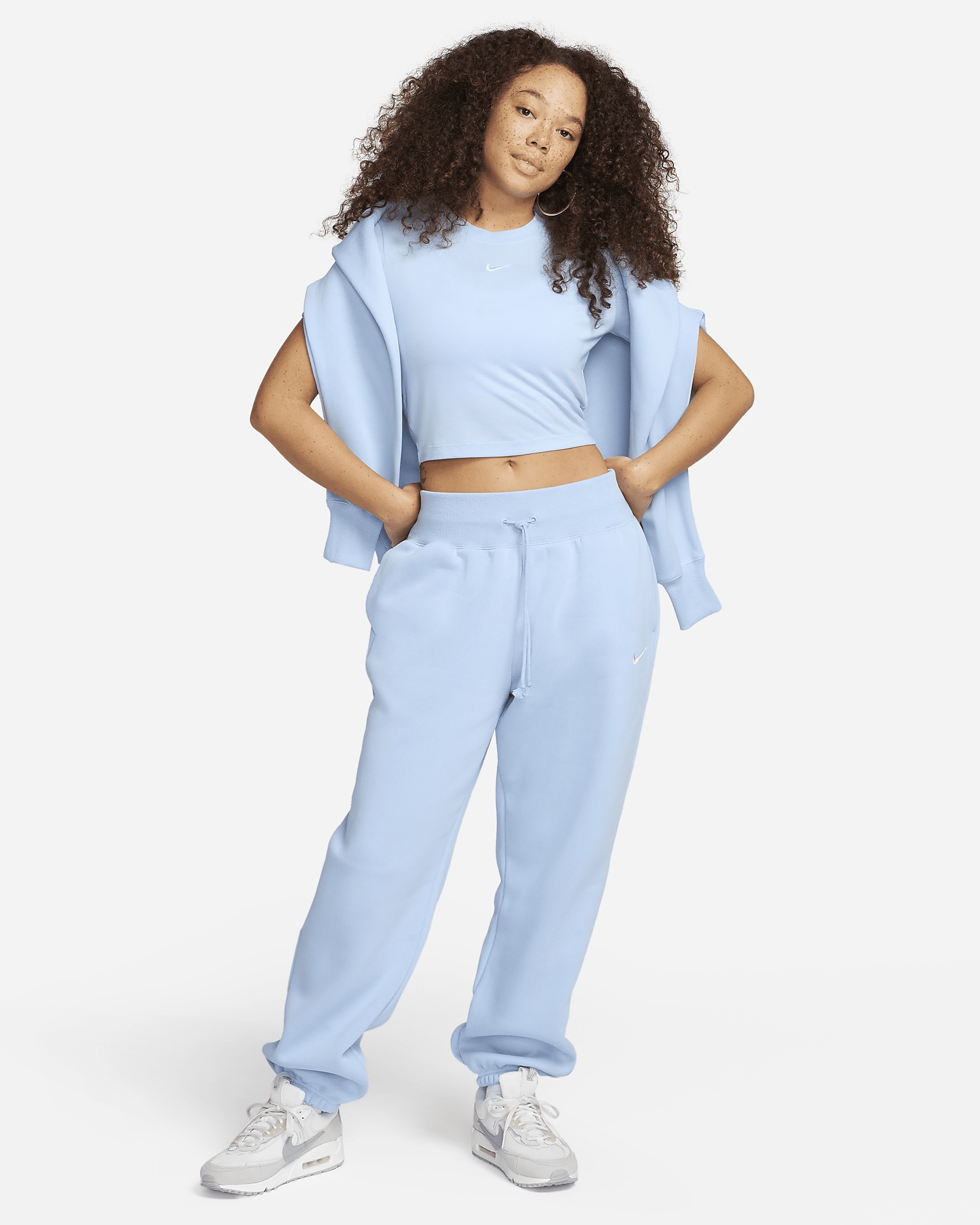 Nike Sportswear Phoenix Fleece Women's High-Waisted Oversized Sweatpants - 8