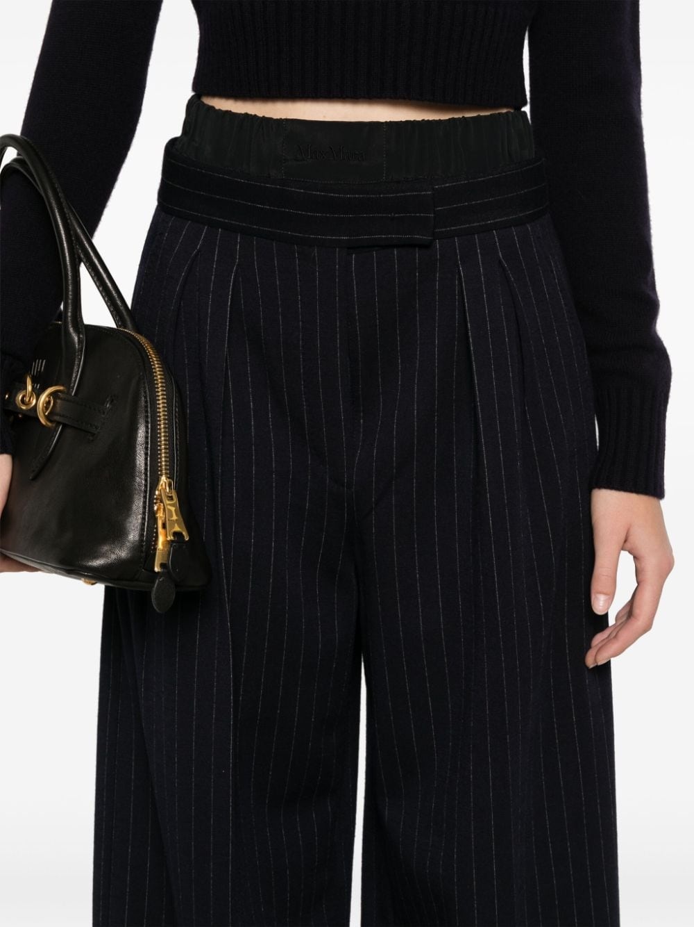 pinstriped trousers - 5