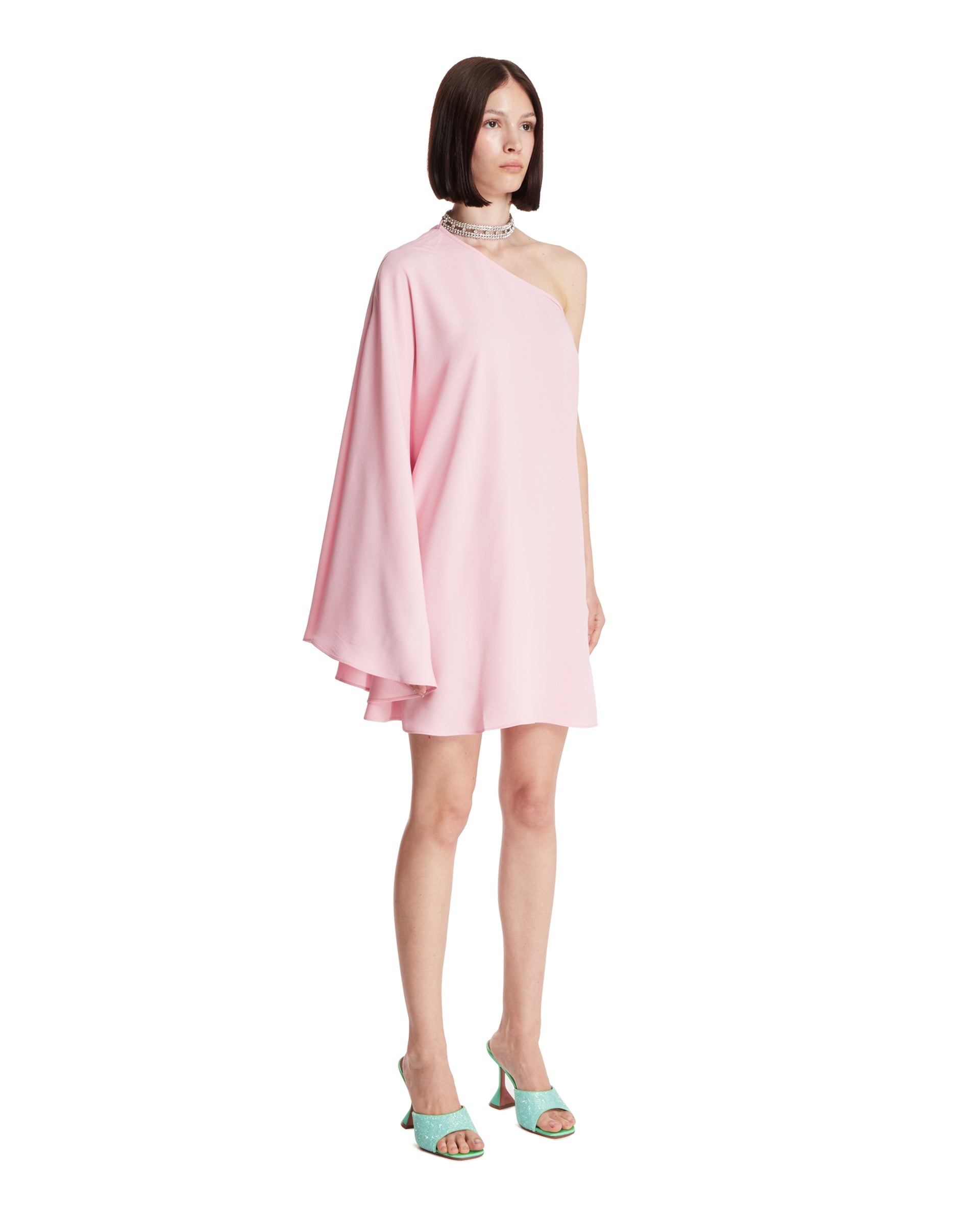 Pink Bolkan Crystal Mini Dress - 4