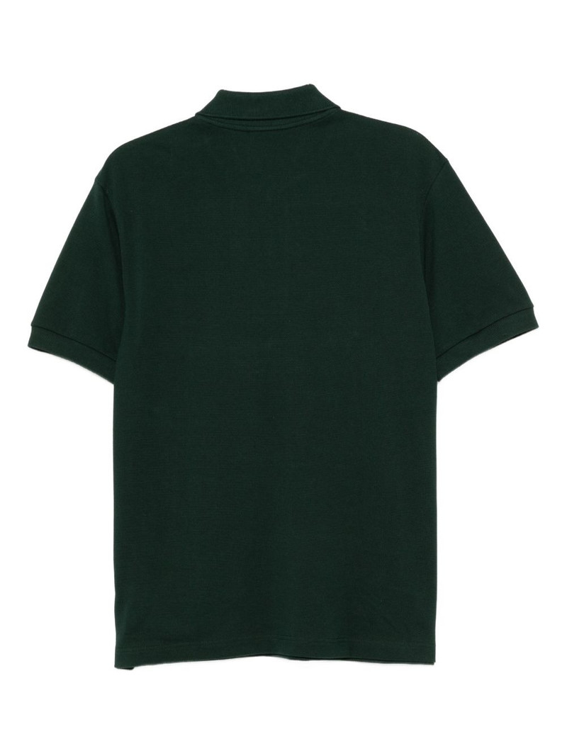 LACOSTE logo-appliqué cotton polo shirt outlook