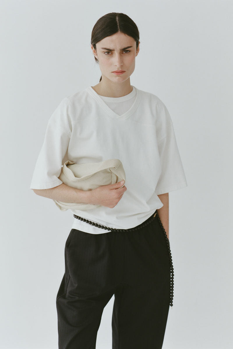 Tailored Active Pants - Black Pinstripe 8