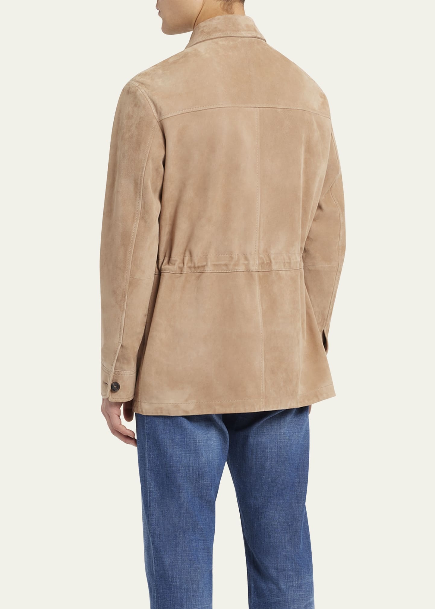 Men's Suede Field Jacket - 3