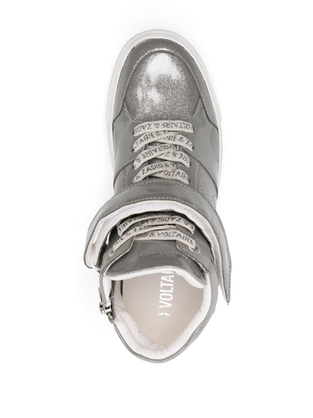 Zadig & Voltaire 1747 Mid Flash Infinity sneakers | REVERSIBLE