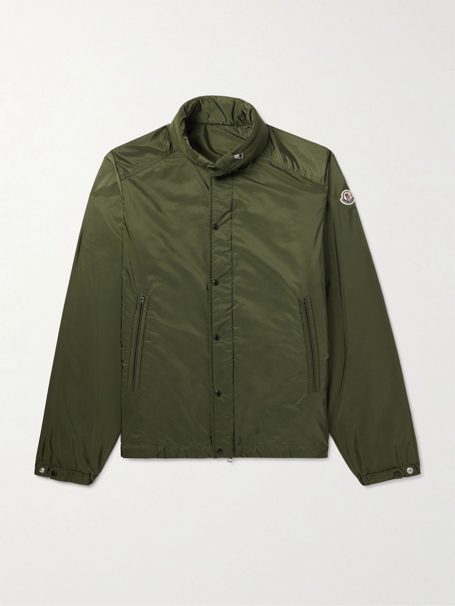 Montriond Logo-Appliquéd Nylon Jacket Green - 1