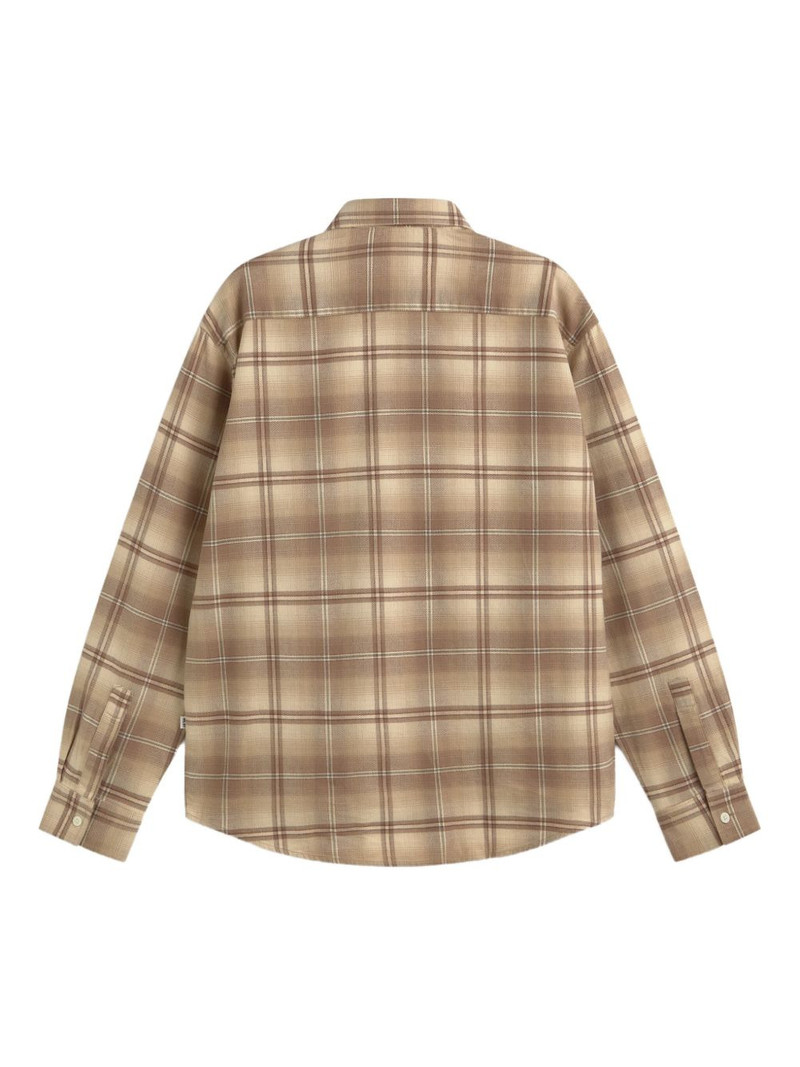 NN07 check-pattern long-sleeve shirt outlook