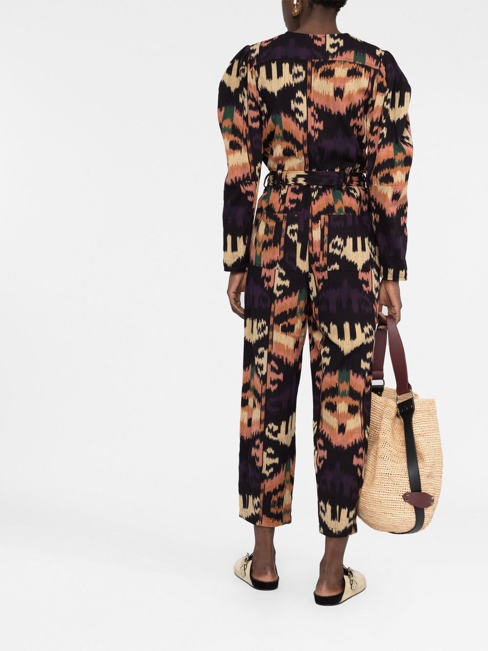 Nayeli graphic-print jumpsuit - 6
