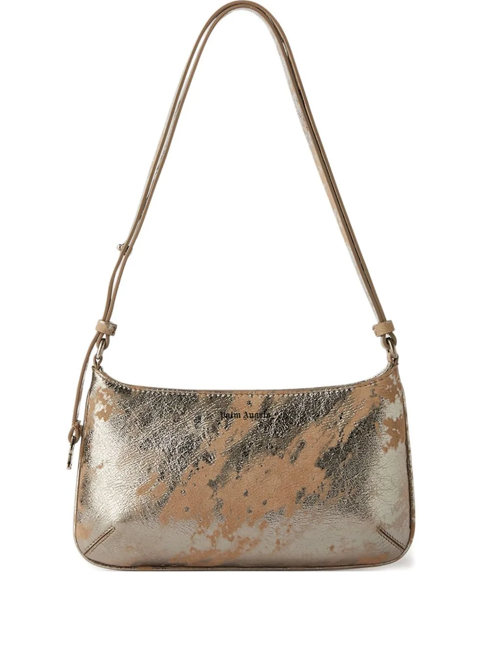 Giorgina wrinkled leather shoulder bag - 1