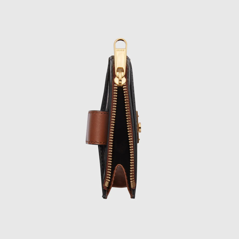 GUCCI Padlock card case wallet outlook