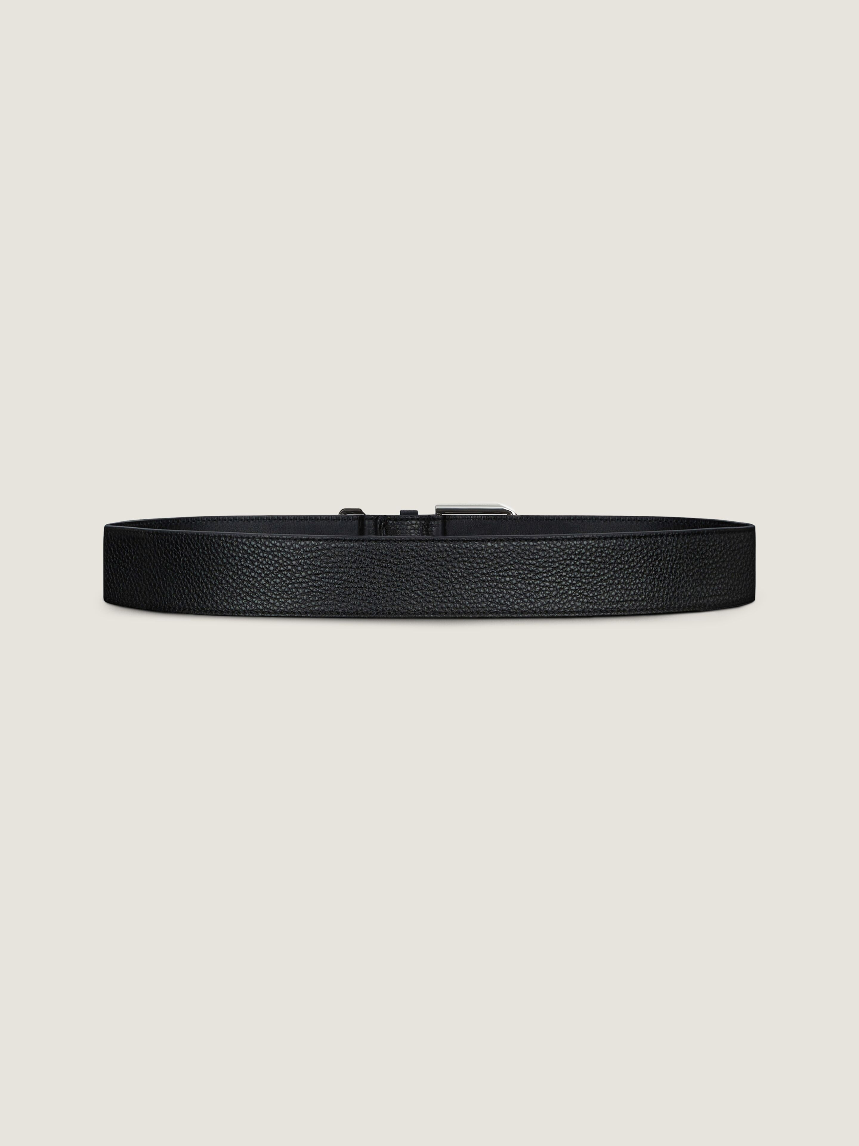 LONG BELT IN GRAINED LEATHER - 3