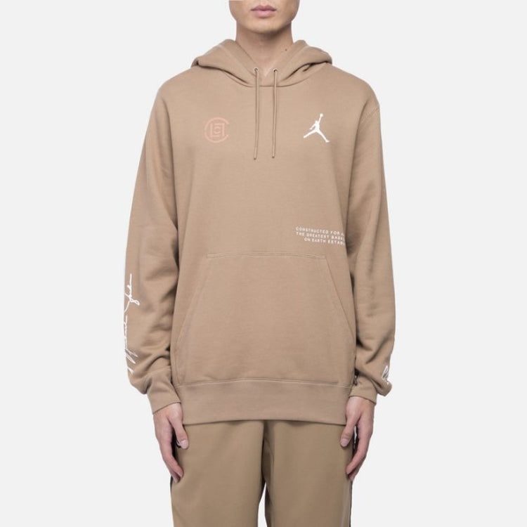 Air Jordan x CLOT Crossover Logo Printing Sports Pullover US Edition AR8395-213 - 3