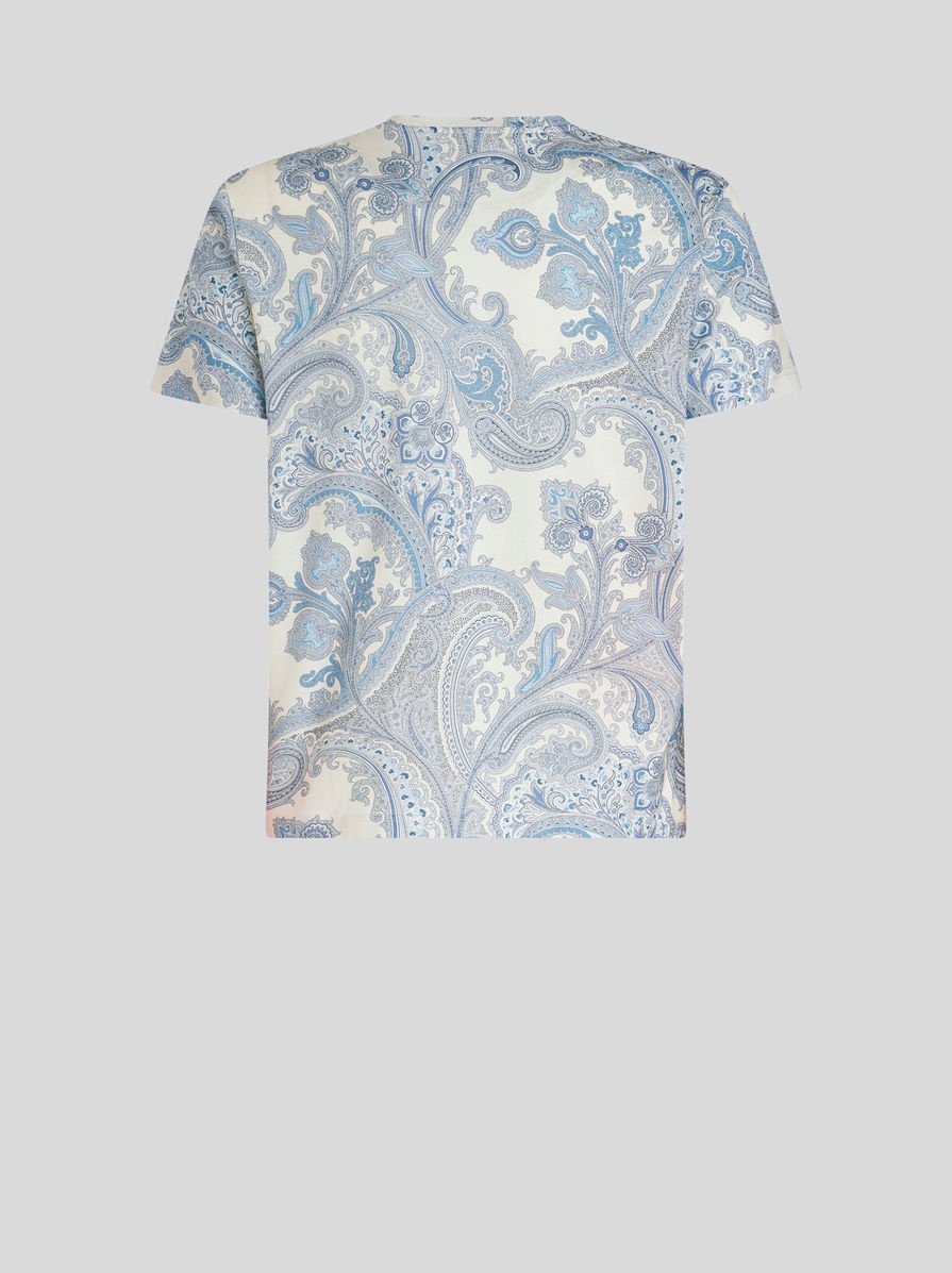 ORNAMENTAL PAISLEY T-SHIRT - 5