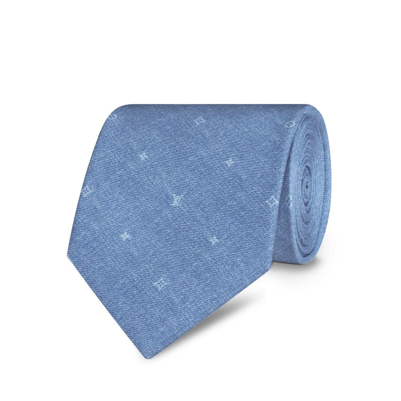 Louis Vuitton Constellation Denim Tie outlook