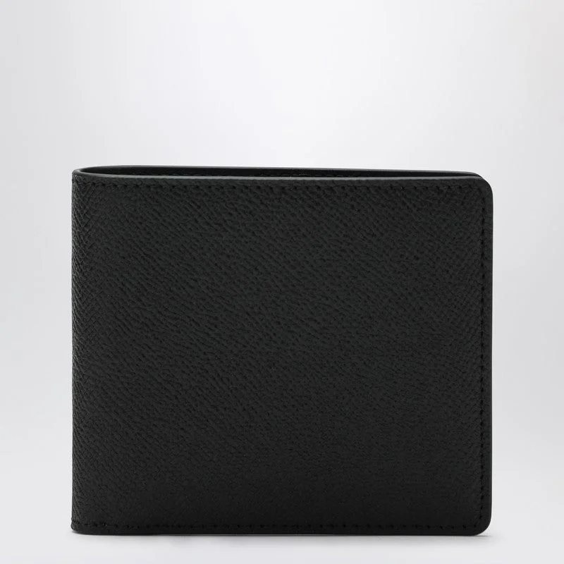 Maison Margiela Black Bi-Fold Leather Wallet Women - 1