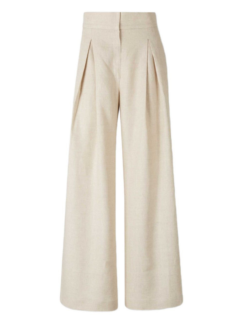 high-waist flared trousers 1