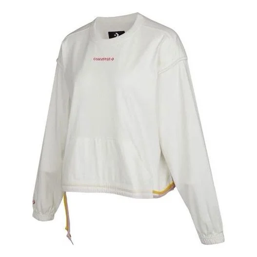 (WMNS) LONG Sleeve Jersey Crew VINTAGE White 10022827-A03 - 1