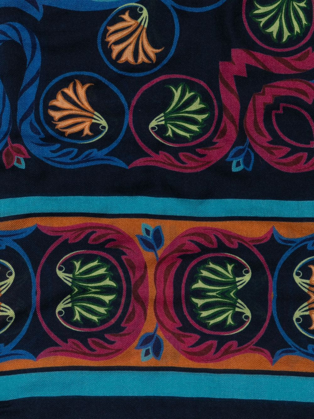 paisley-pattern scarf - 2
