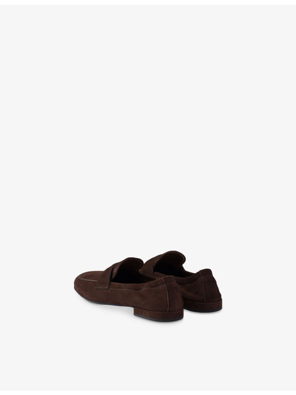 Shuffle Antiqued Suede Loafers - 4