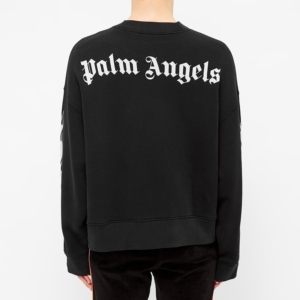 Palm Angels Skull And Flames Crew Sweat - 6