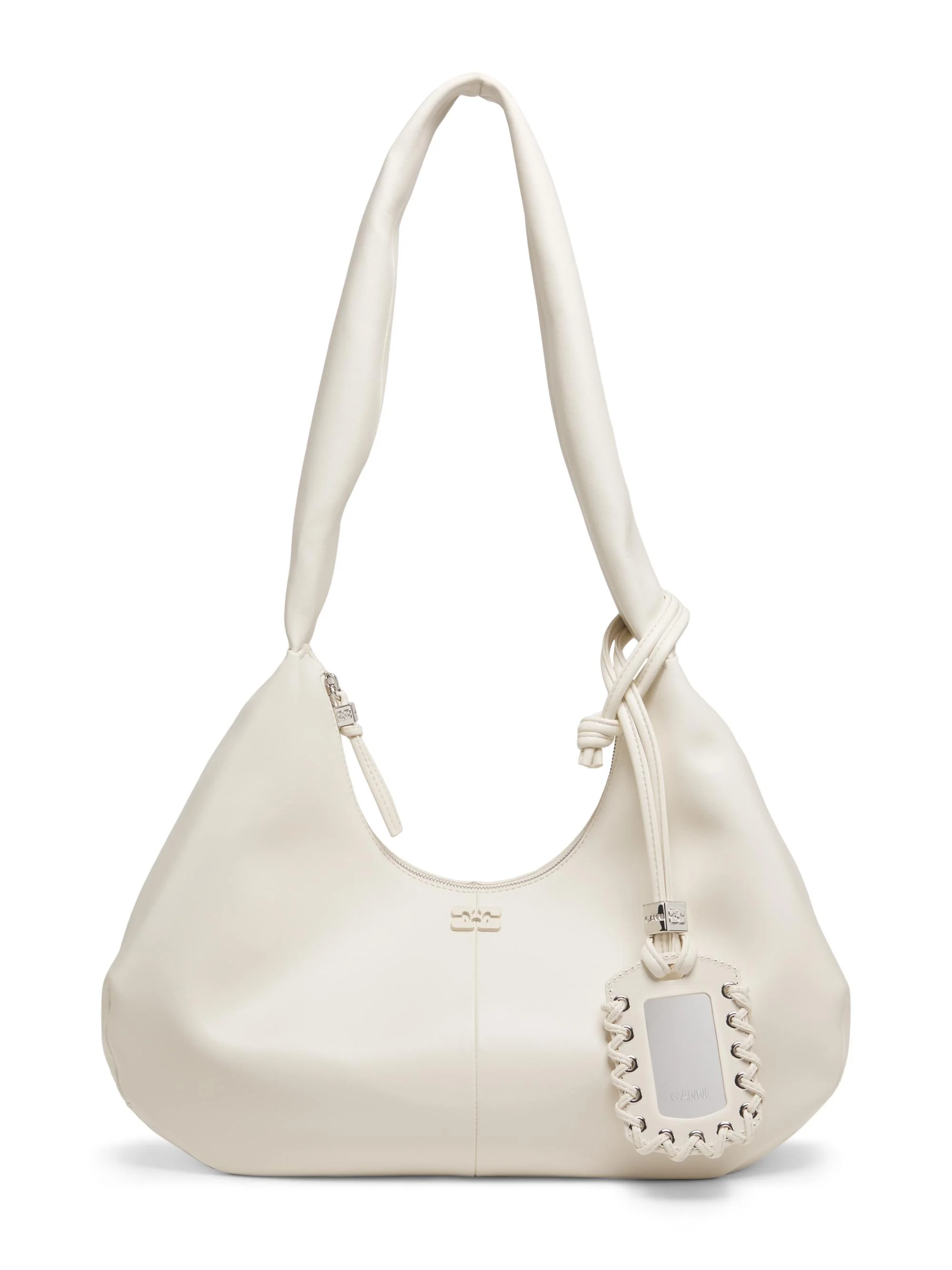 Women's Bou Medium Hobo Bag - Egret - 1