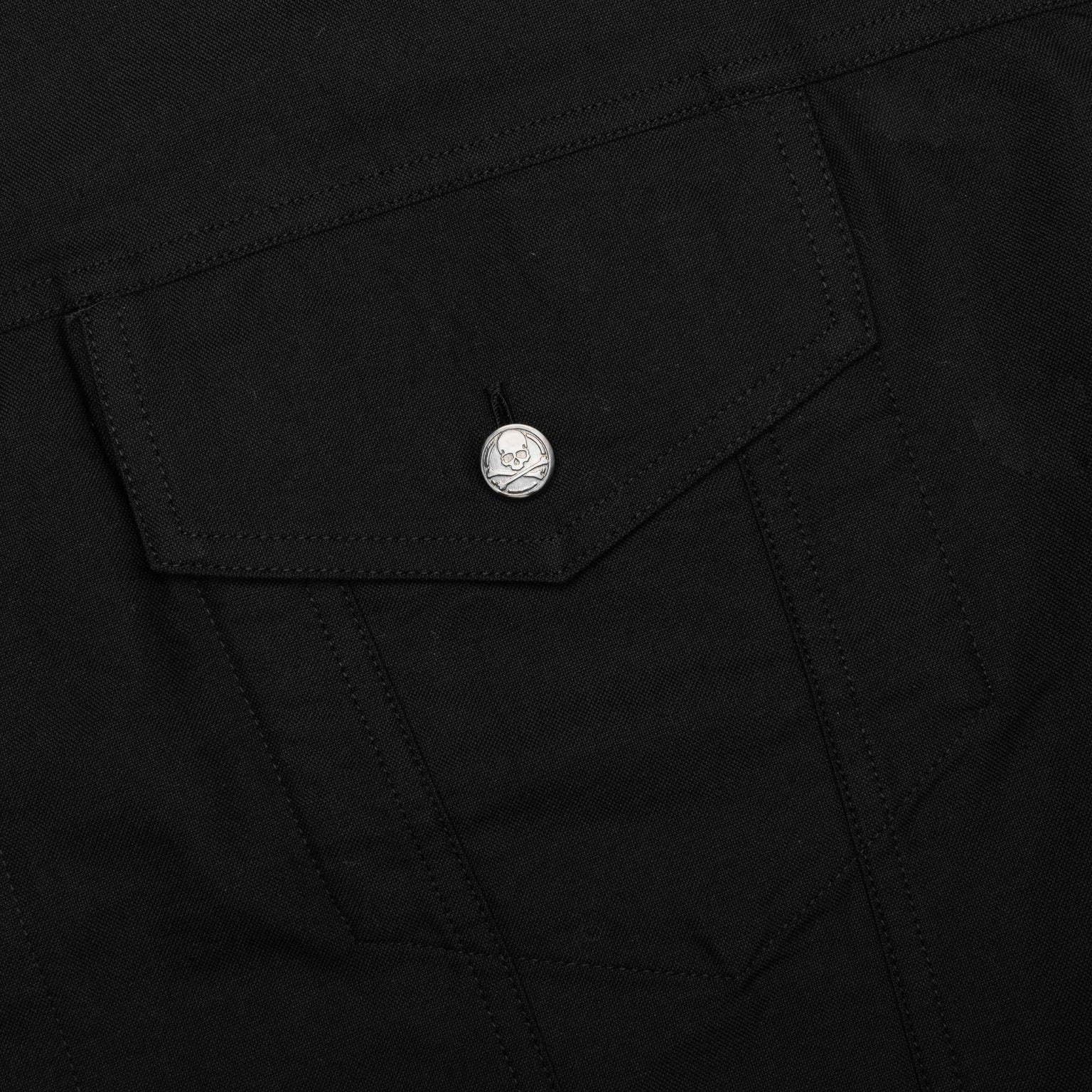 S/S OXFORD SHIRT - BLACK - 4