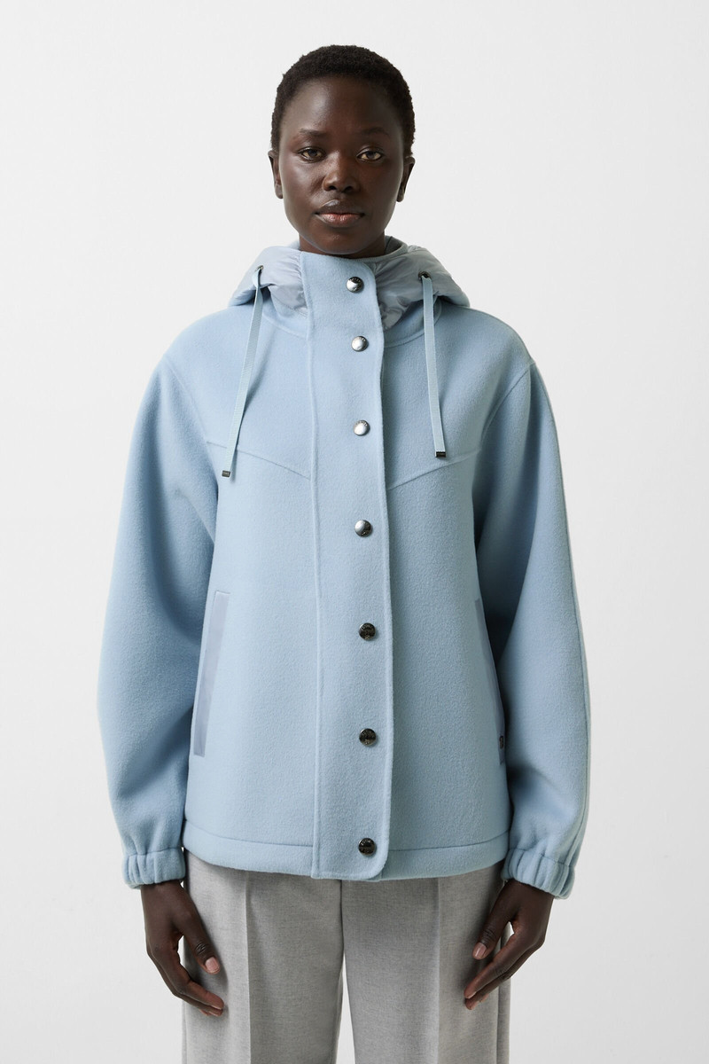 Doubleface jacket Mariet in Light blue 2