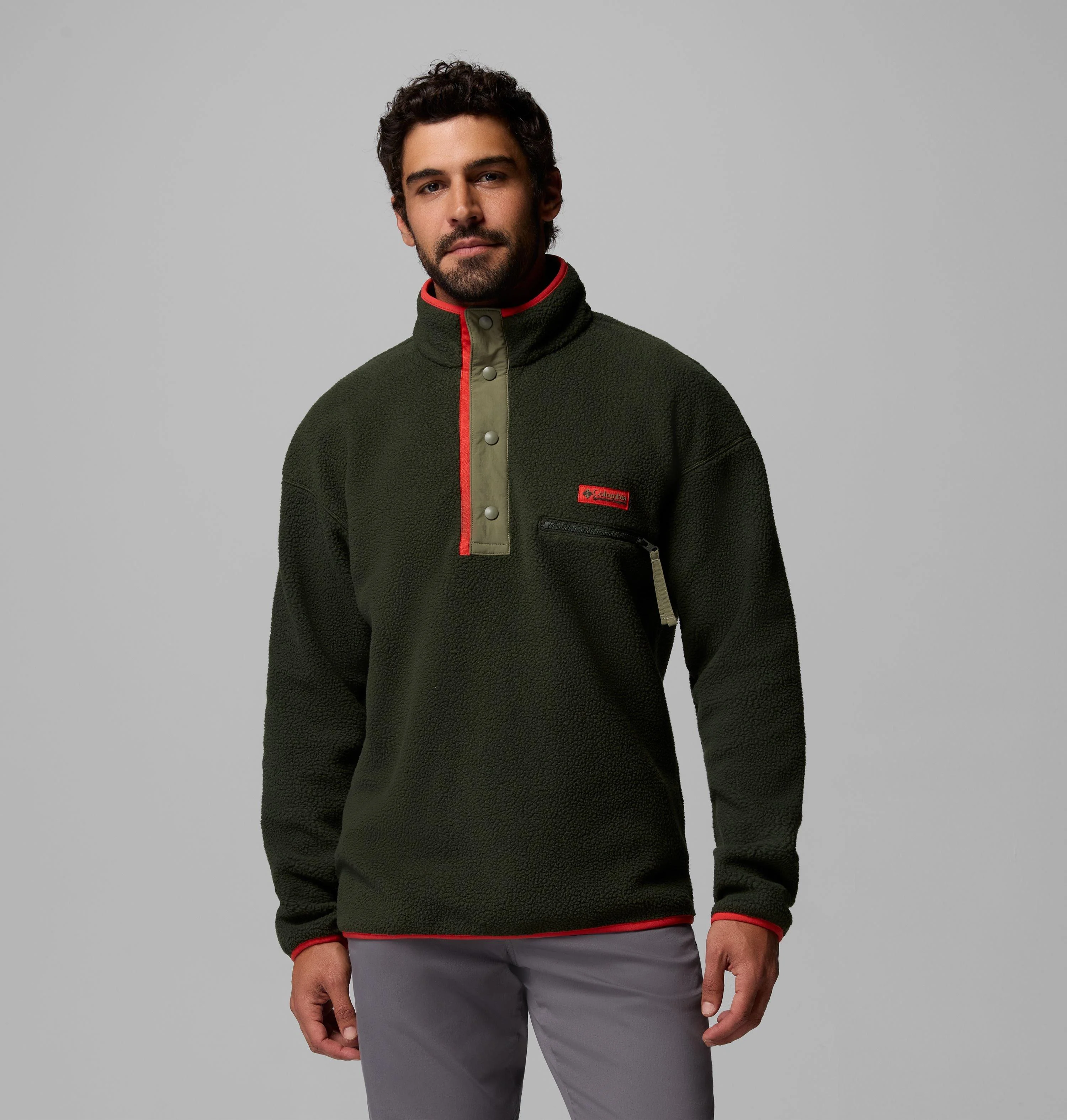 Men's Helvetia II Half Snap Fleece Pullover - 1