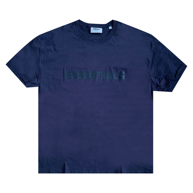Fear of God Essentials x SSENSE T-Shirt 'Navy' 1