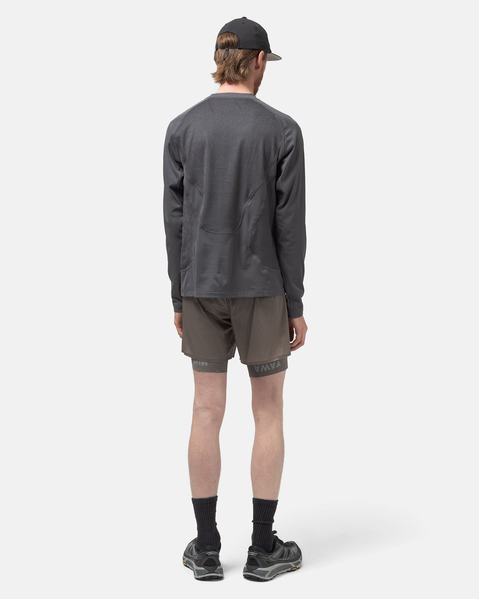 FuzzFleece™ Octa™ Long Tee Dark Shadow - 3
