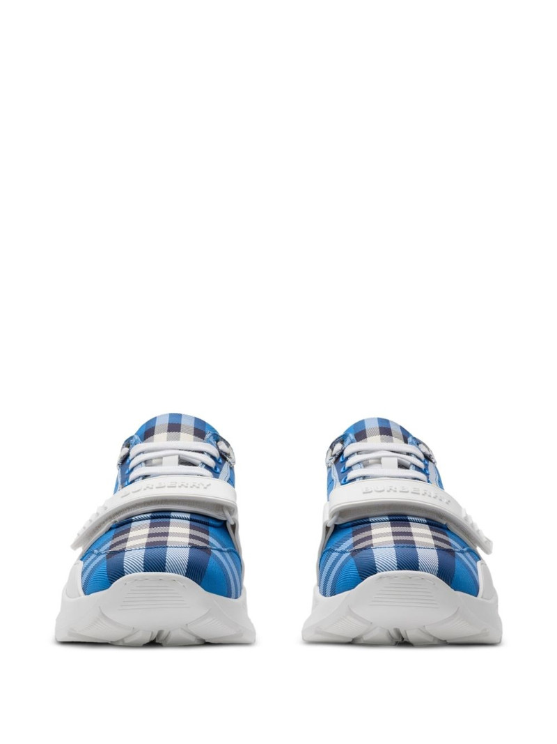 Burberry checked sneakers outlook