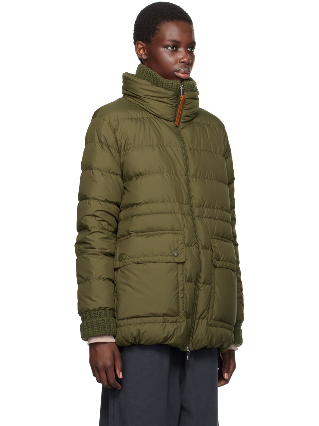 Green Baux Short Down Jacket - 2