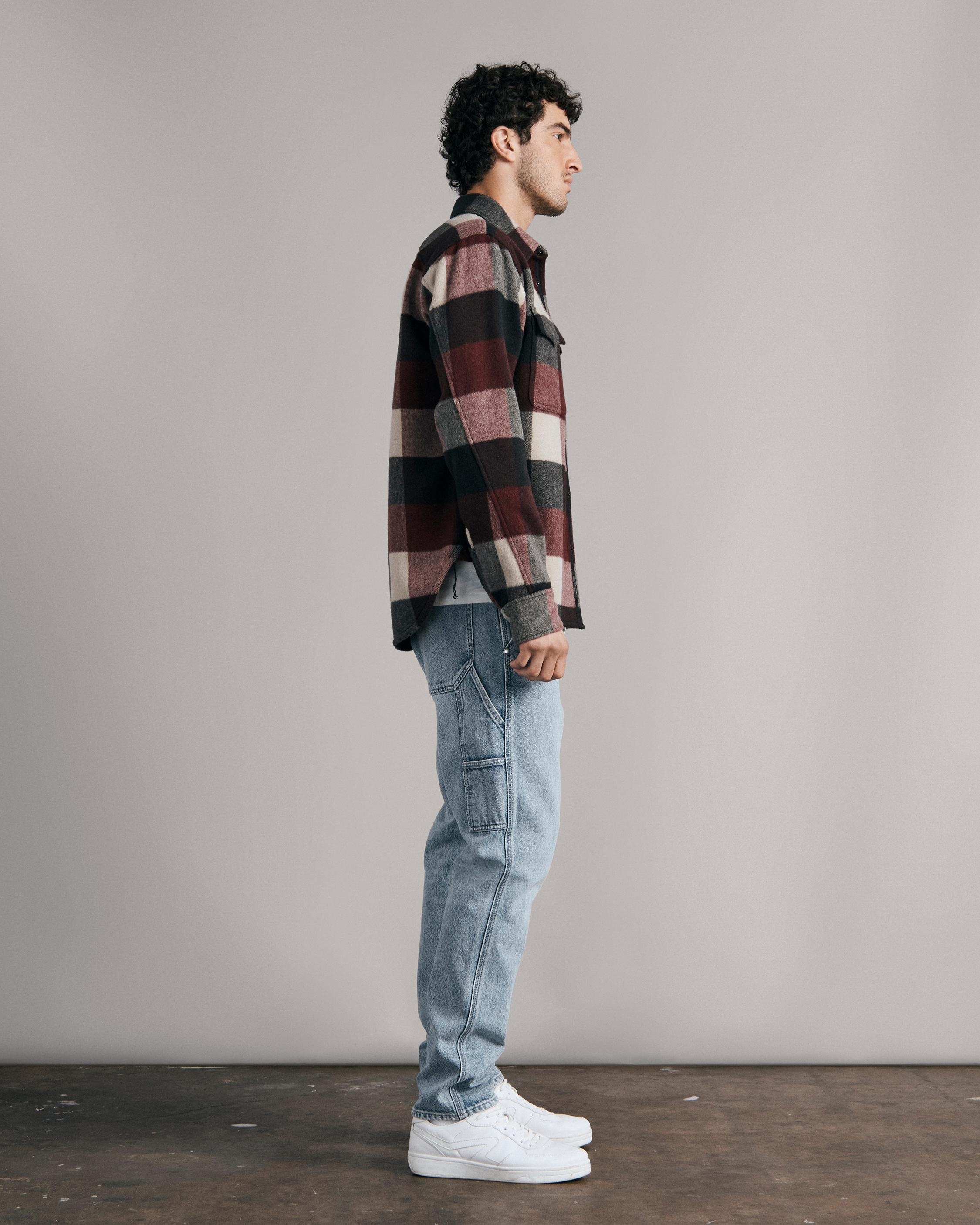 Wool Engineered Jack Shirt
Relaxed Fit Button Down Shirt - 4