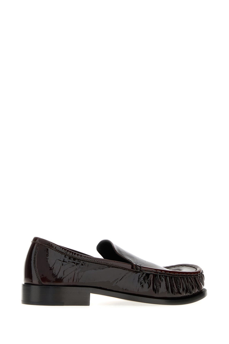 Dries Van Noten Chocolate leather loafers outlook