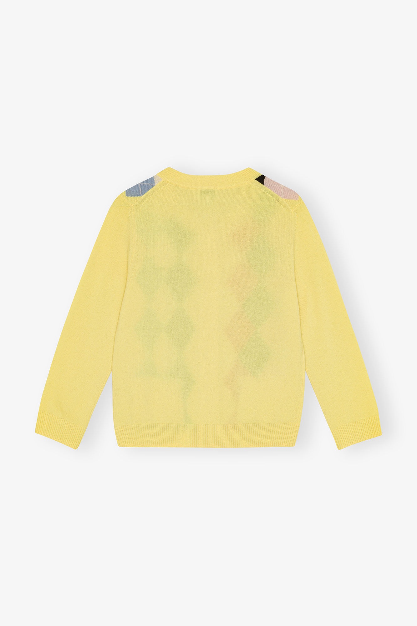 YELLOW CHECK CARDIGAN - 6