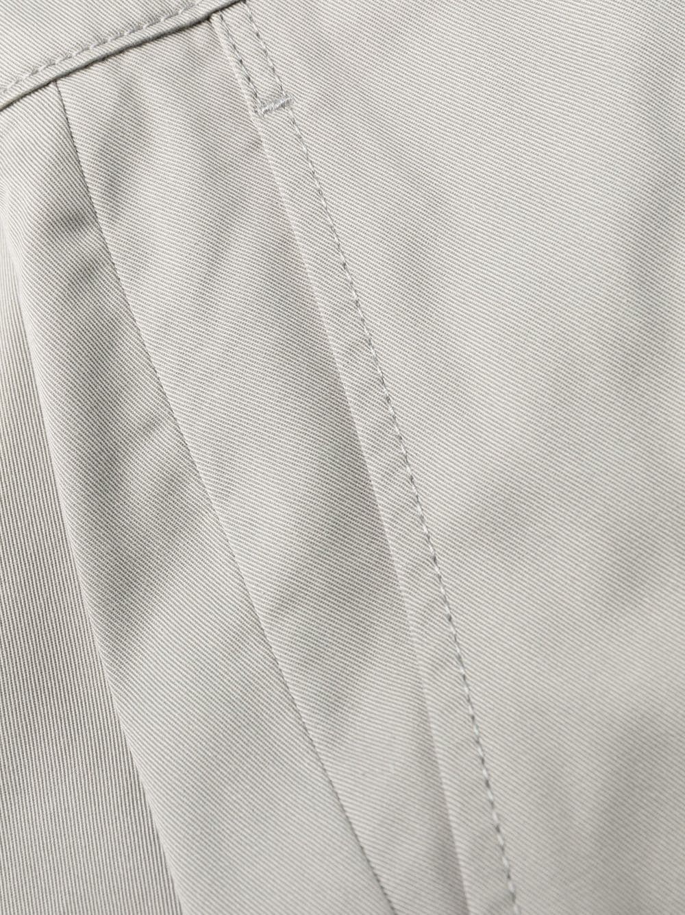 logo-patch cropped chinos - 6