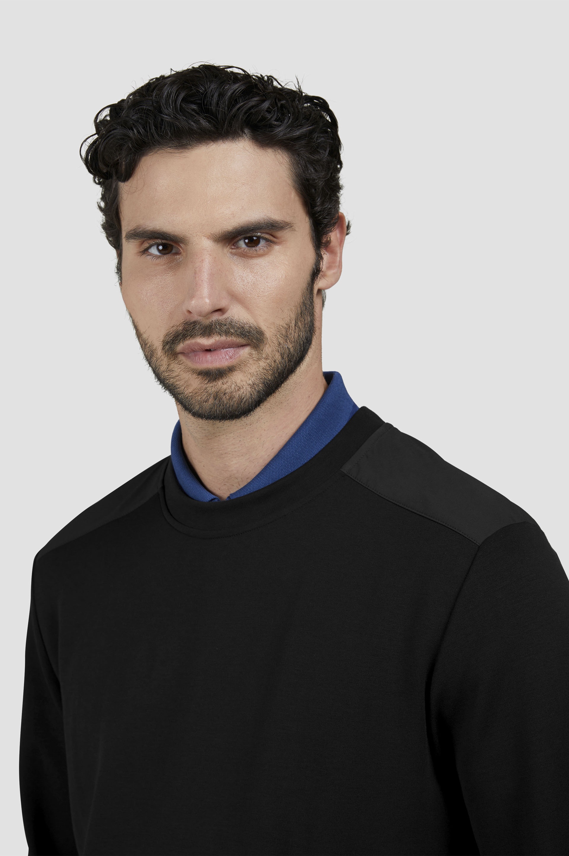 ACTIVE FLEECE COTTON SWEATSHIRT WITH TYPHOON RE-4X4 STRETCH DETAILS - 4
