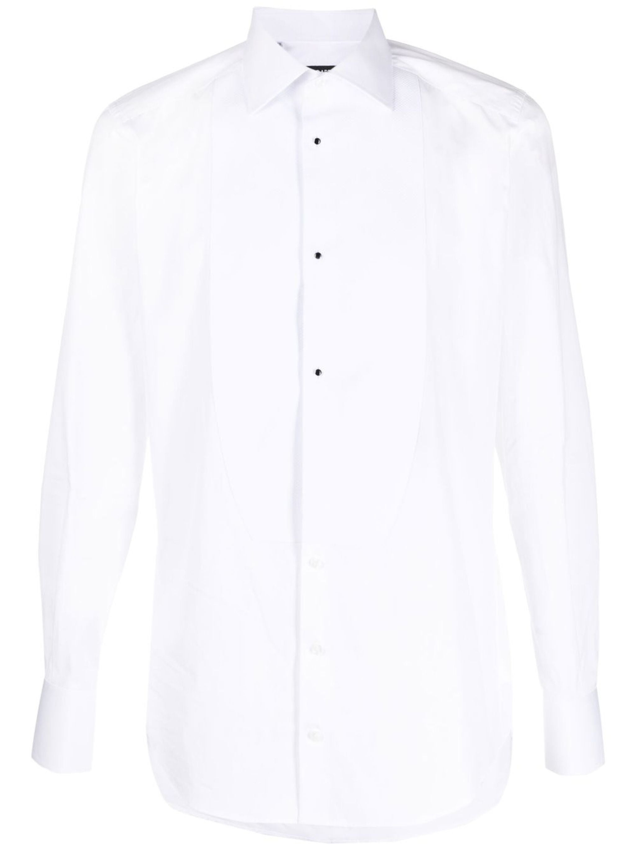 CONTRASTING TUXEDO SHIRT - 1