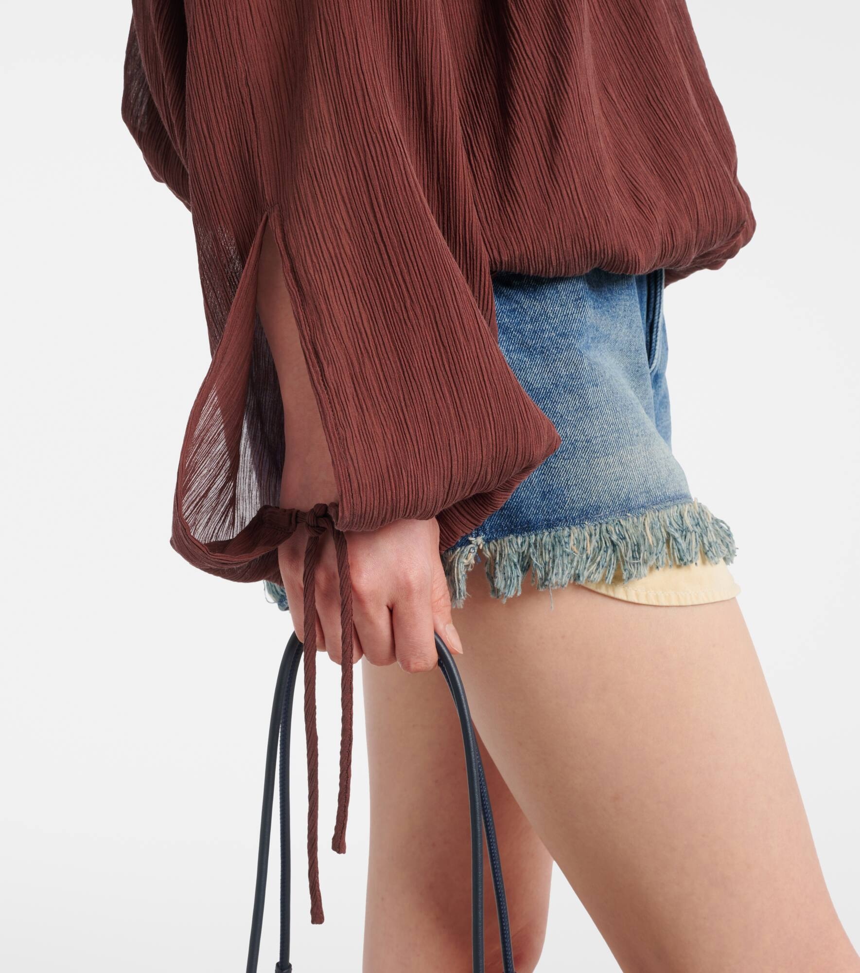 Paula's Ibiza cotton and silk blouse - 5