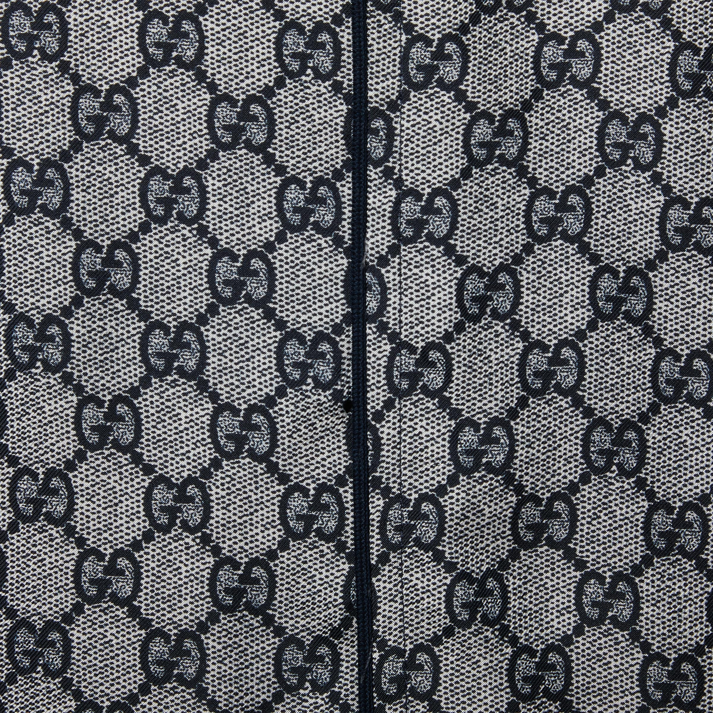 GG silk twill pants - 7