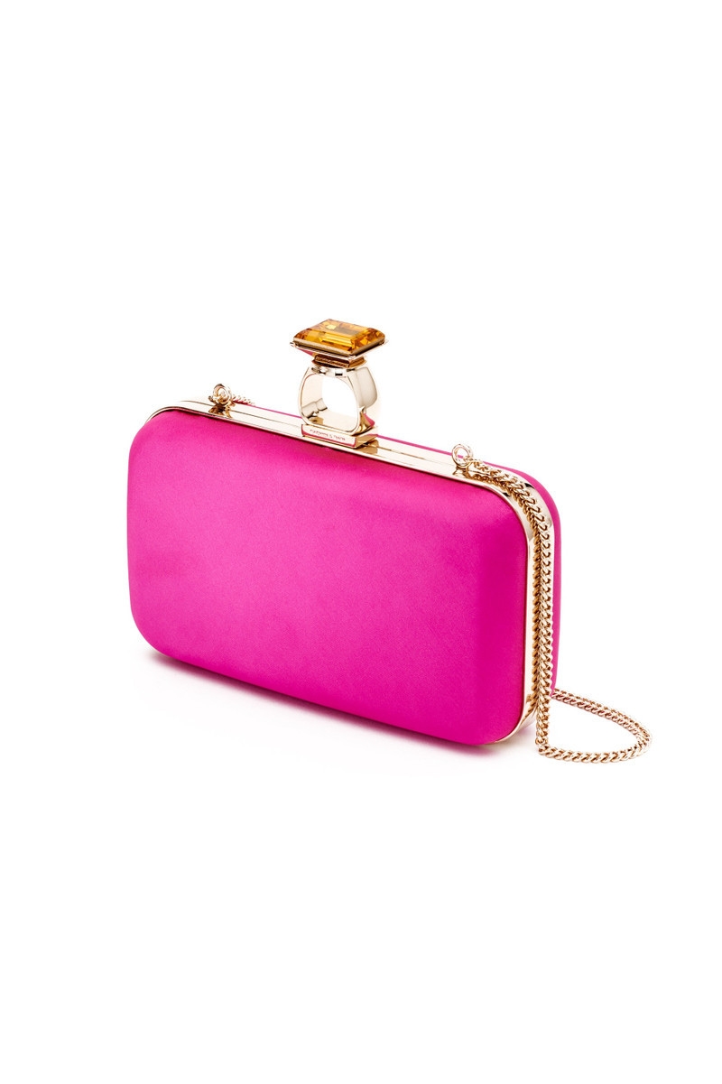 SACHIN & BABI On the Rocks Clutch - Cerise outlook