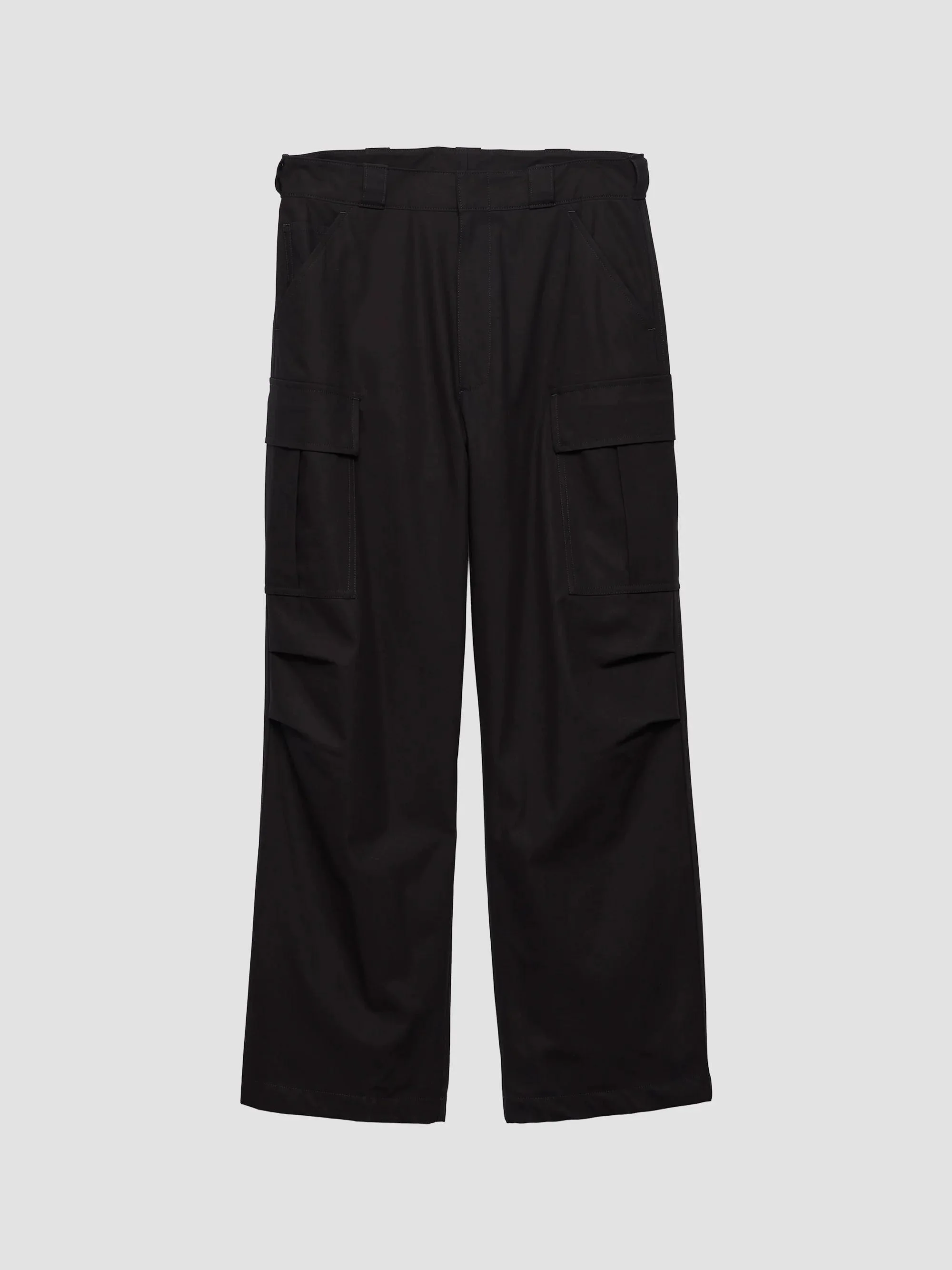 Men's Cotton Pants - Black - 1