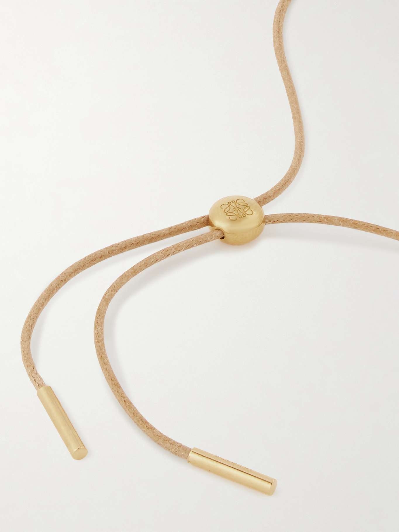 + Paula's Ibiza Flor cord, gold-plated and crystal necklace - 3