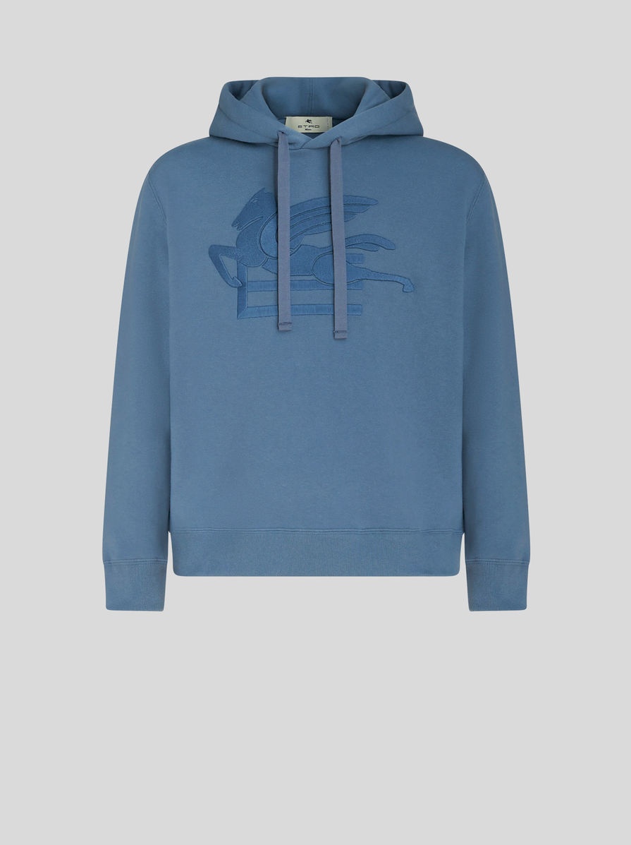 HOODED SWEATSHIRT WITH LOGO - 1