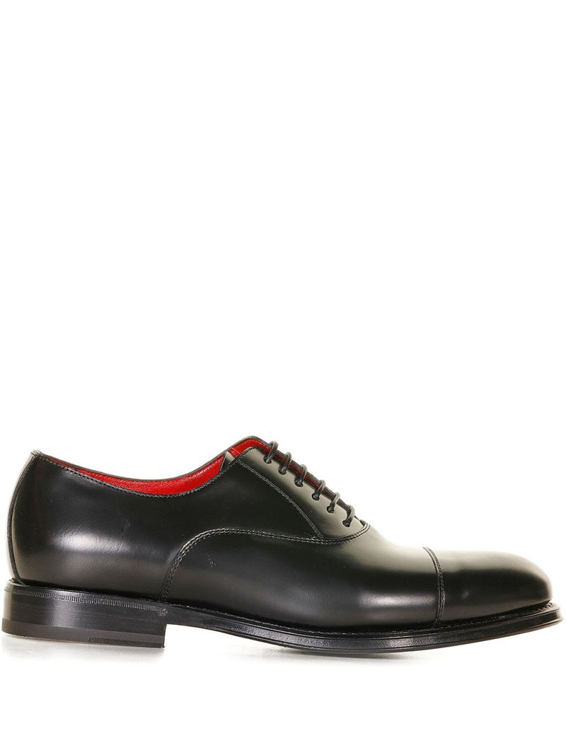 polished flat oxford shoes 1