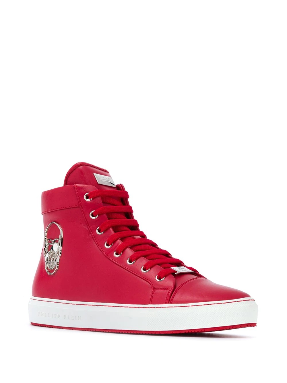 Skull hi-top sneakers - 2